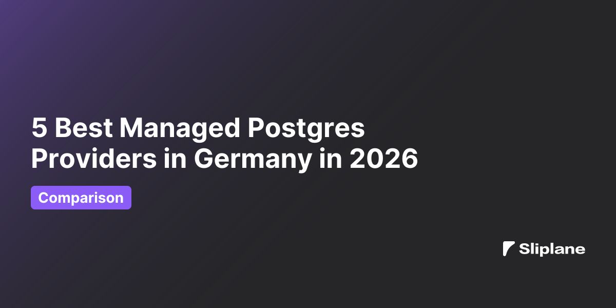 5 beste Managed Postgres Provider in Deutschland in 2026